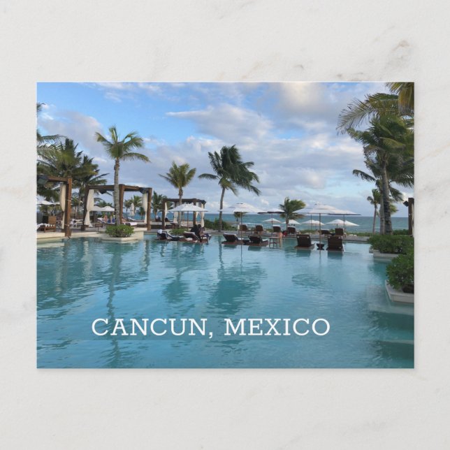 Postal Cancún, México (Anverso)