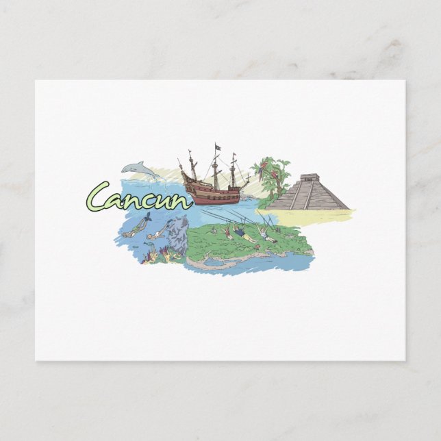 Postal Cancún - México.png (Anverso)