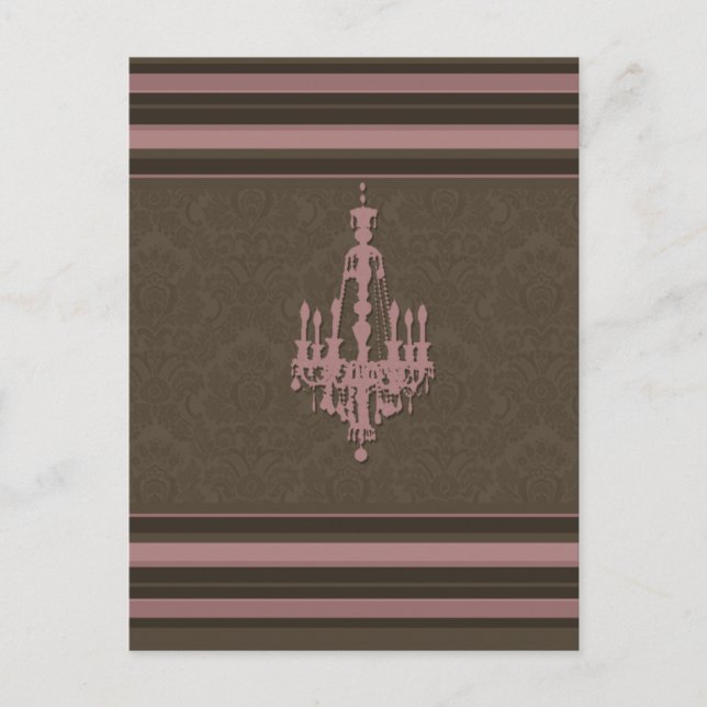 Postal Candelabro de Francia (Anverso)