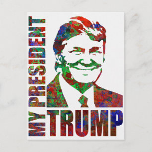 Postal Candidato presidencial Donald Trump 2016