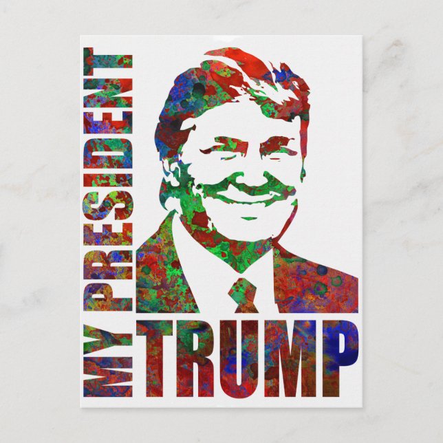 Postal Candidato presidencial Donald Trump 2016 (Anverso)