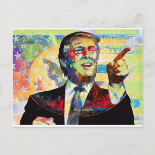 Postal Candidato presidencial Donald Trump 2016