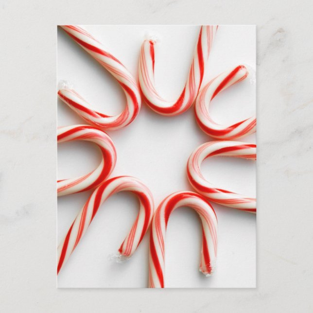 Postal Candy Cane (Anverso)