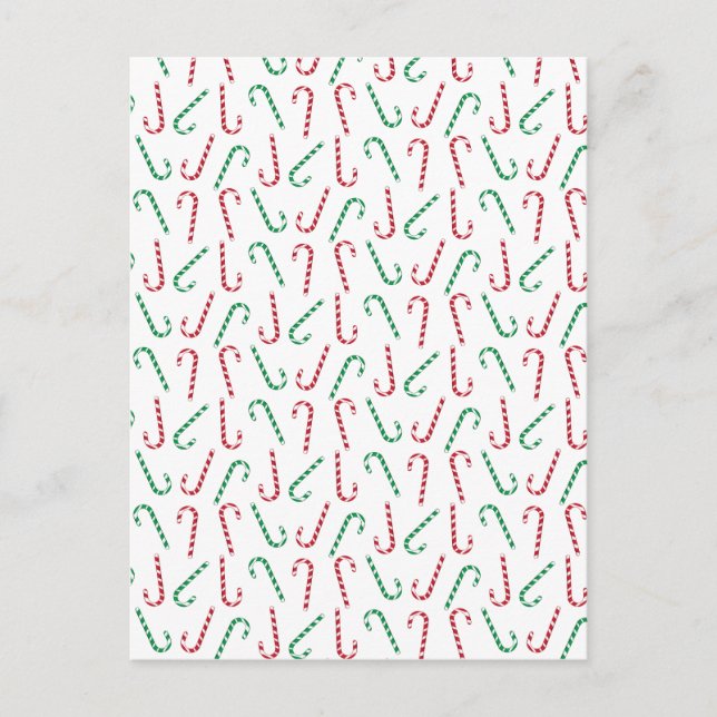 Postal Candy Canes (Anverso)
