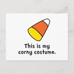 Postal Candy Corn Corny Costume