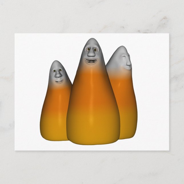 Postal Candy Corn Day 30 de octubre (Anverso)