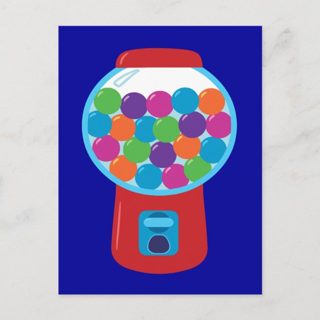Postal Candy Gumball Machine (Anverso)
