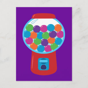 Postal Candy Gumball Machine