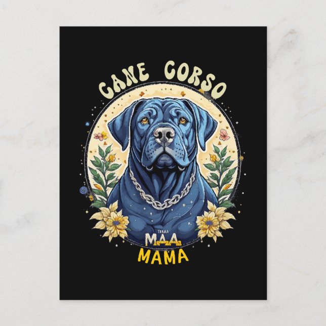 Postal Cane Corso Mama (Anverso)