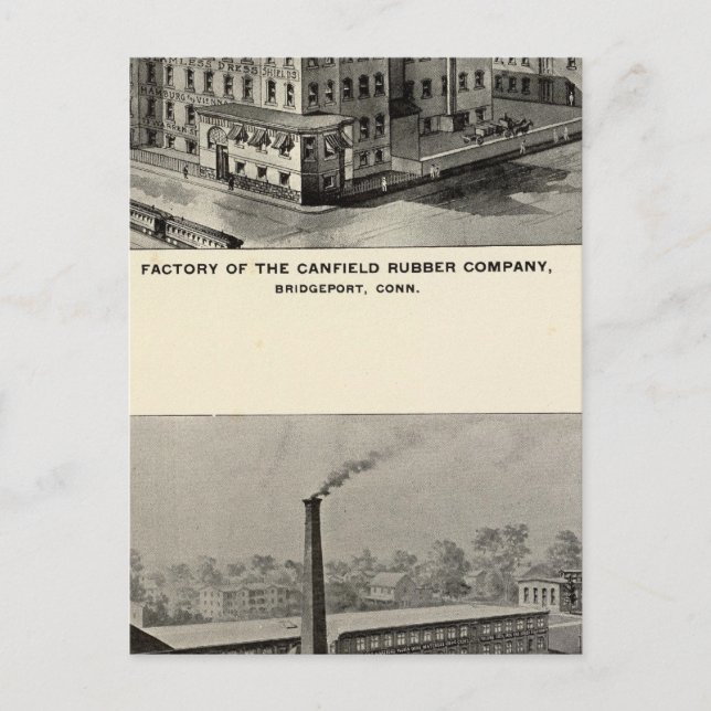 Postal Canfield Rubber Co (Anverso)
