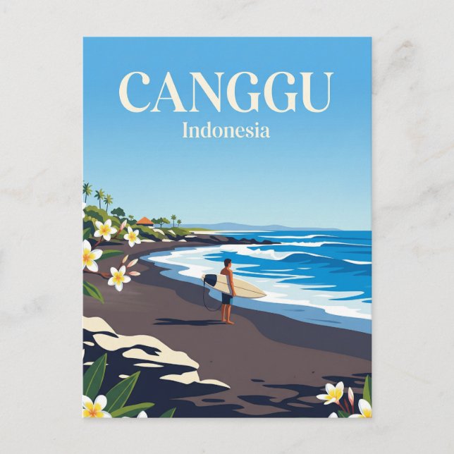 Postal Canggu Indonesia (Anverso)