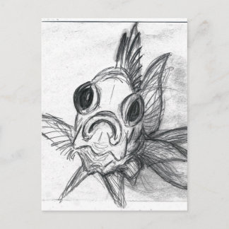 Postal Cangrejo ardilla en la cara