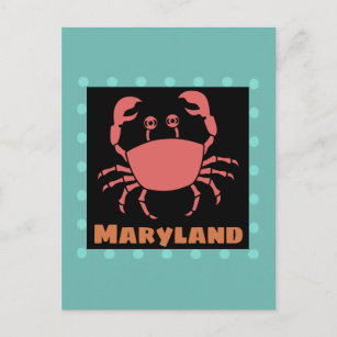 Postal Cangrejo de Maryland