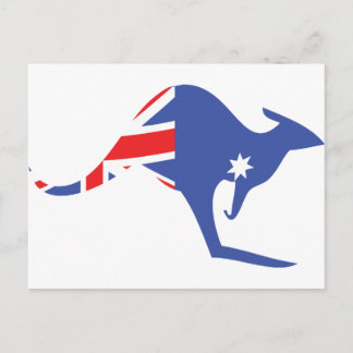 Postal canguro australiano