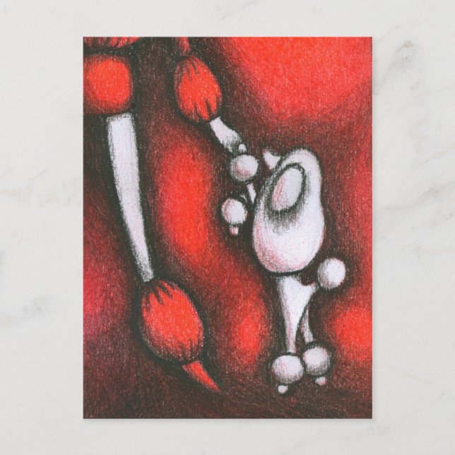 Postal caniche (Anverso)