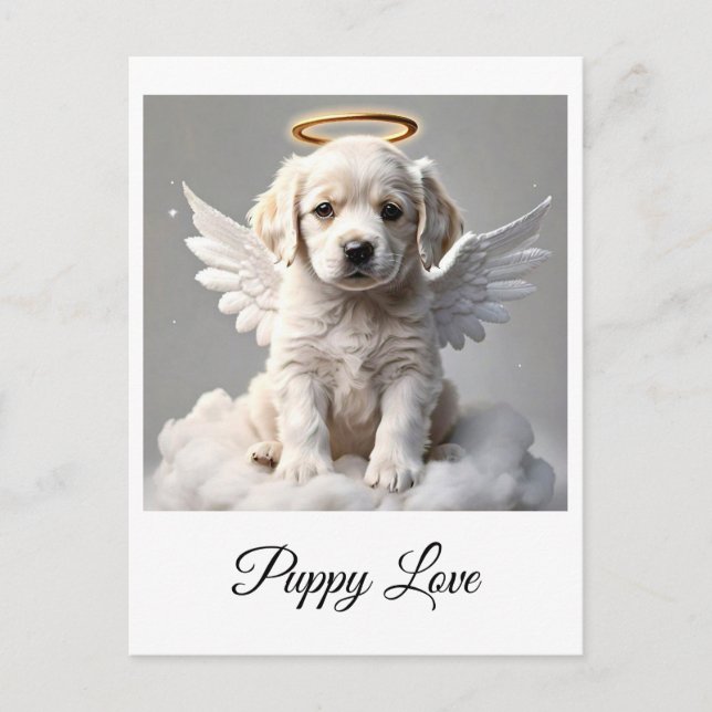 POSTAL " CANINE CHERUB " POSTCARD (Anverso)