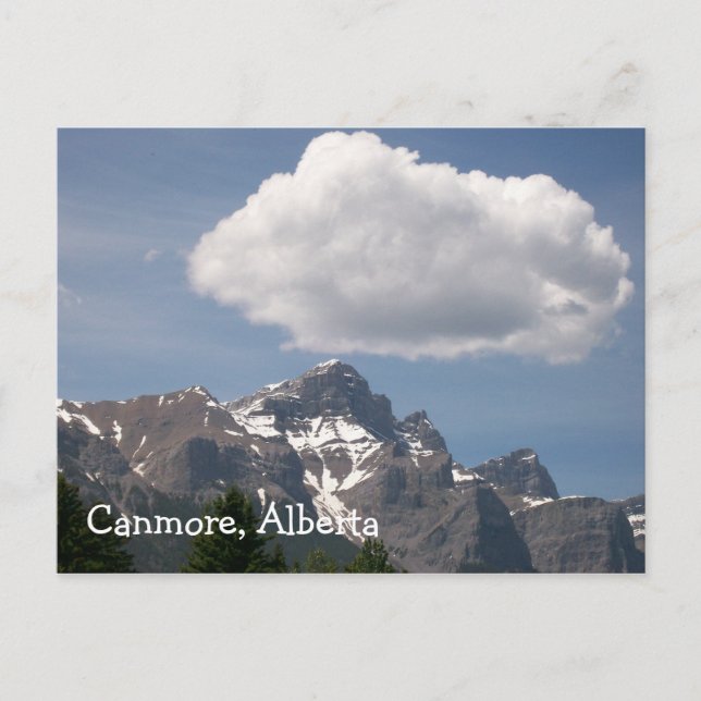 Postal Canmore, Alberta (Anverso)