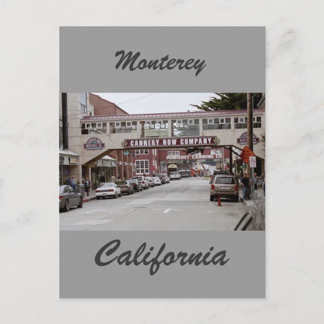 Postal Cannery row (Anverso)