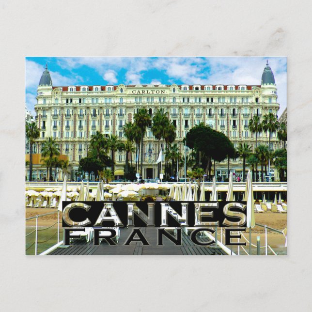 Postal Cannes (Anverso)