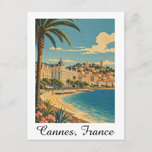 Postal Cannes Antiguo Francia Riviera Francesa 
