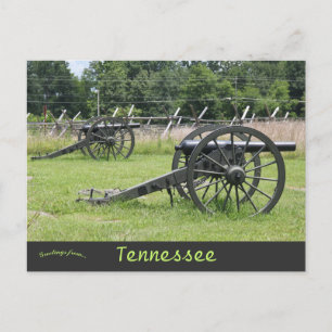 Postal Cannes en el río Stones Batalla Nacional Tennessee