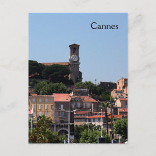Postal Cannes, tejados de Provenza