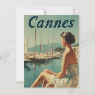 Postal Cannes vintage