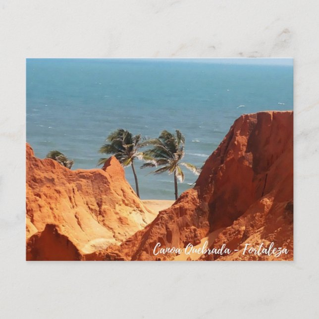 Postal Canoa quebrada Fortaleza - Brasil (Anverso)