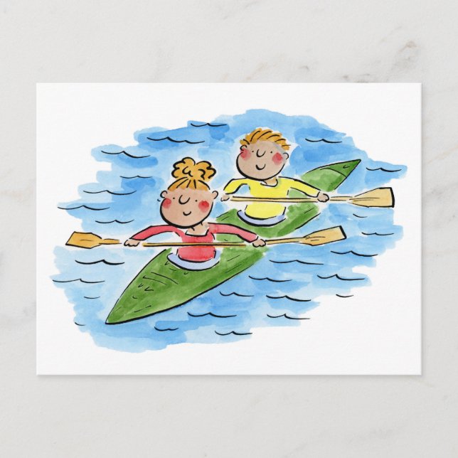 Postal Canoe (Anverso)