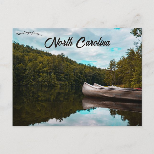 Postal Canoes in North Carolina (Anverso)