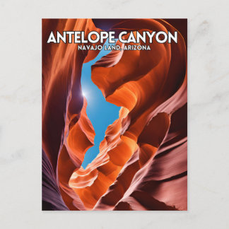 Postal Cañón Antelope