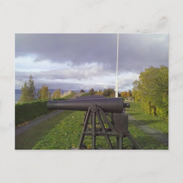 Postal Cañón antiguo (Anverso)