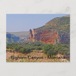 Postal Cañón Bighorn NRA Montana
