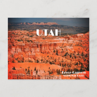 Postal Cañón Bryce, Ut