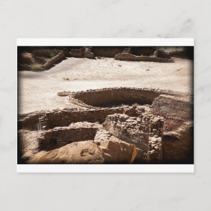 Postal Cañón Chaco Nuevo México