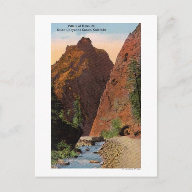Postal Cañón Cheyenne del Sur (Anverso)