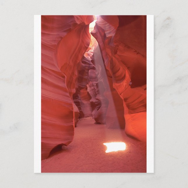 Postal Cañón Corkbolt, lago Powell (Anverso)