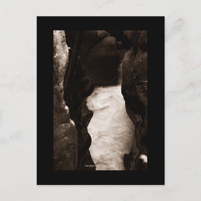 Postal Cañón de caja (Anverso)