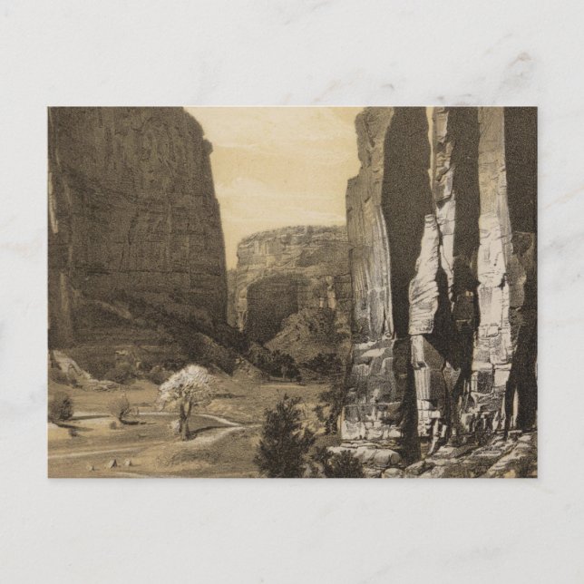 Postal Canon de Chelle, NM (Anverso)