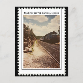 Postal Cañón de cobre, México