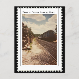 Postal Cañón de cobre, México