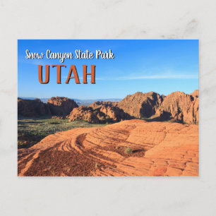 Postal Cañón de la Nieve Utah