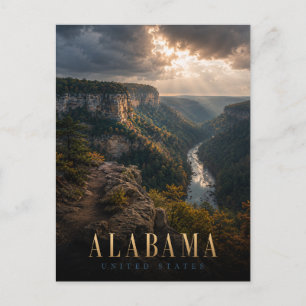 Postal Cañón de Little River Alabama REALMS