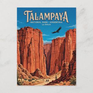 Postal Cañón de Talampaya