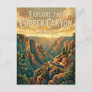 Postal Cañón del Cobre