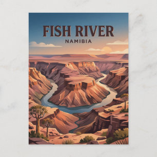 Postal Cañón del río Fish, Ai-Ais, ǁKaras