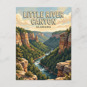Postal Cañón del río Little Alabama