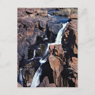 Postal Cañón del río Treur, Transvaal Oriental, Sudáfrica