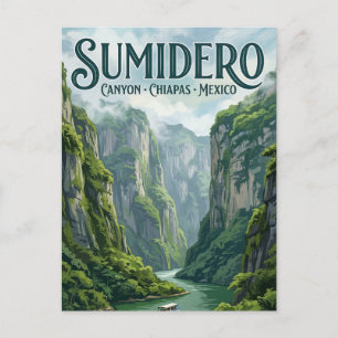 Postal Cañón del Sumidero