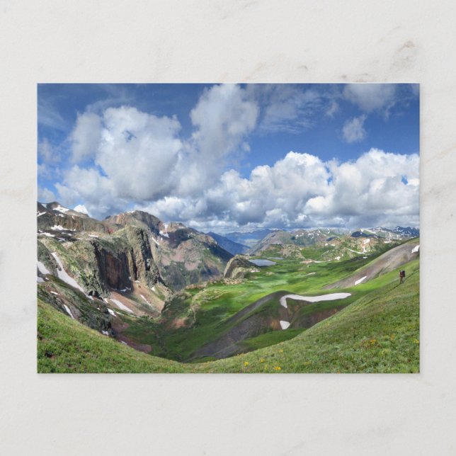 Postal Cañón Elk Creek División Continental Trail Colorad (Anverso)